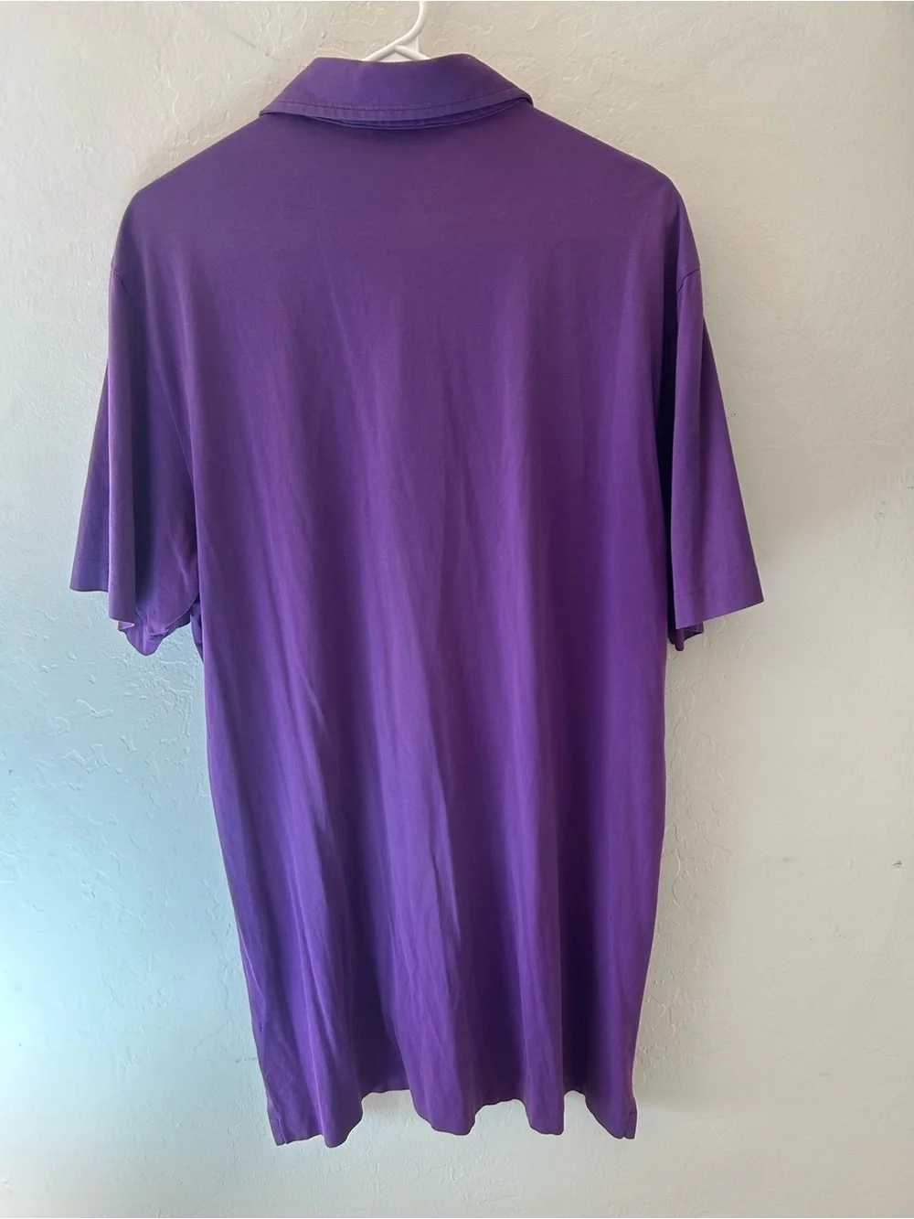 Ralph Lauren Purple Short-Sleeve Polo Shirt